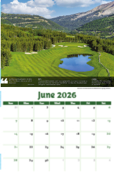 Golf Tips, Quips and Holes Theme Template