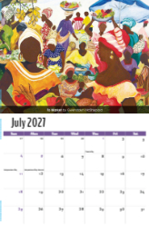 Celebration of African-American Art Theme Template