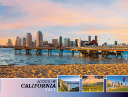 Scenes of California Theme Template