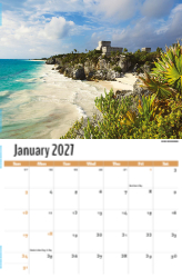 Scenes of Mexico Theme Template