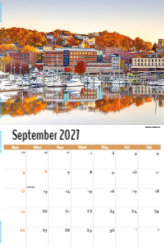 Scenes of New England Theme Template