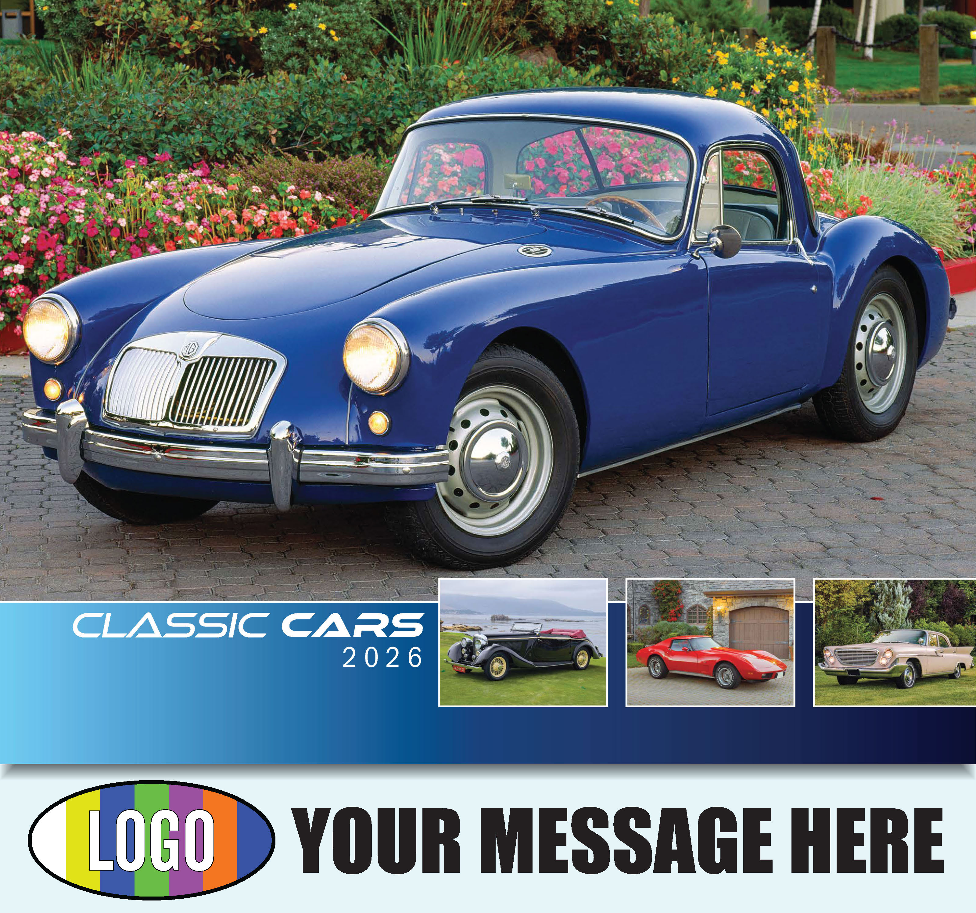 Classic Cars Business Promotion Calendar