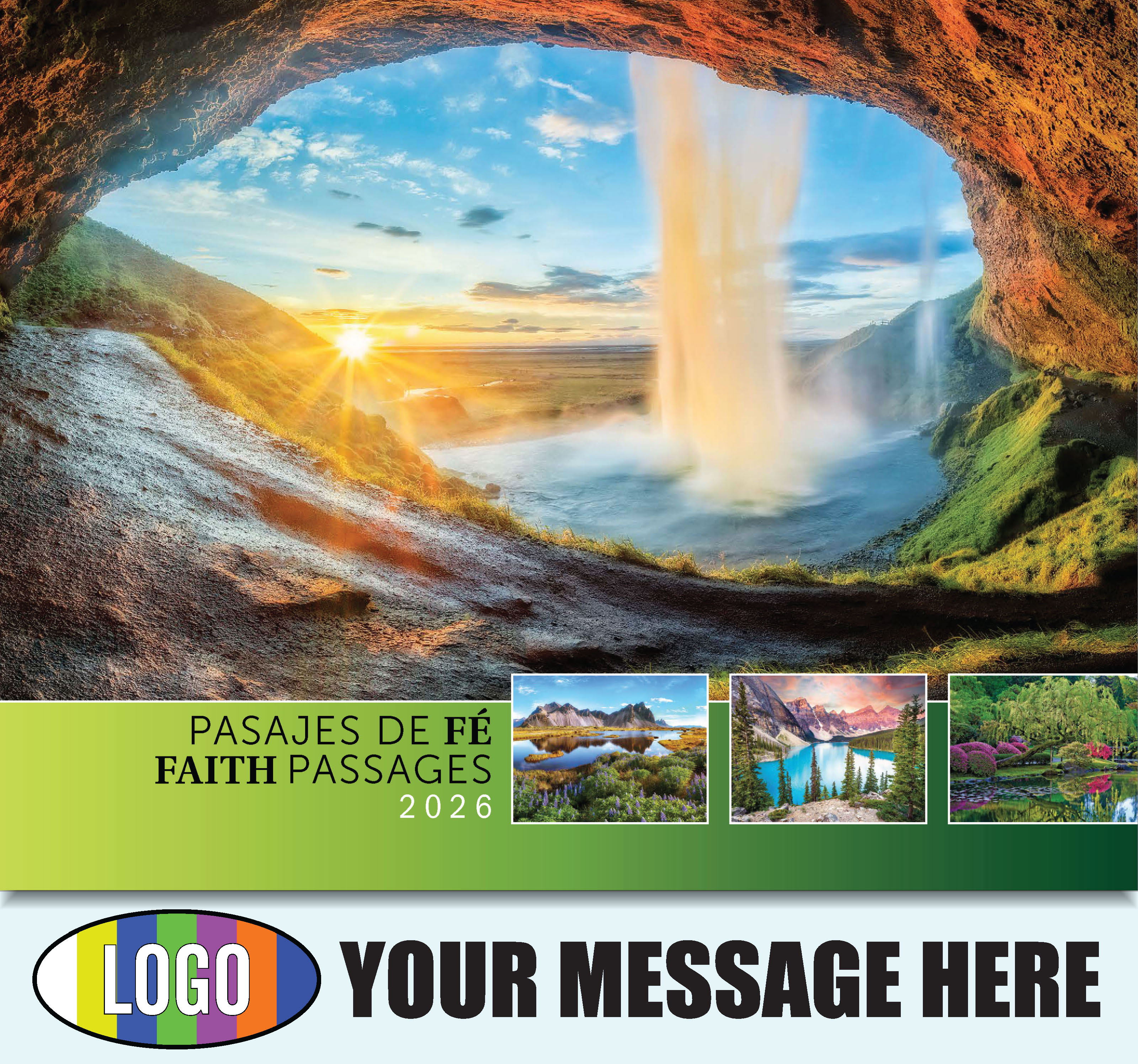 Faith Passages Bilingual Business Promotion Calendar
