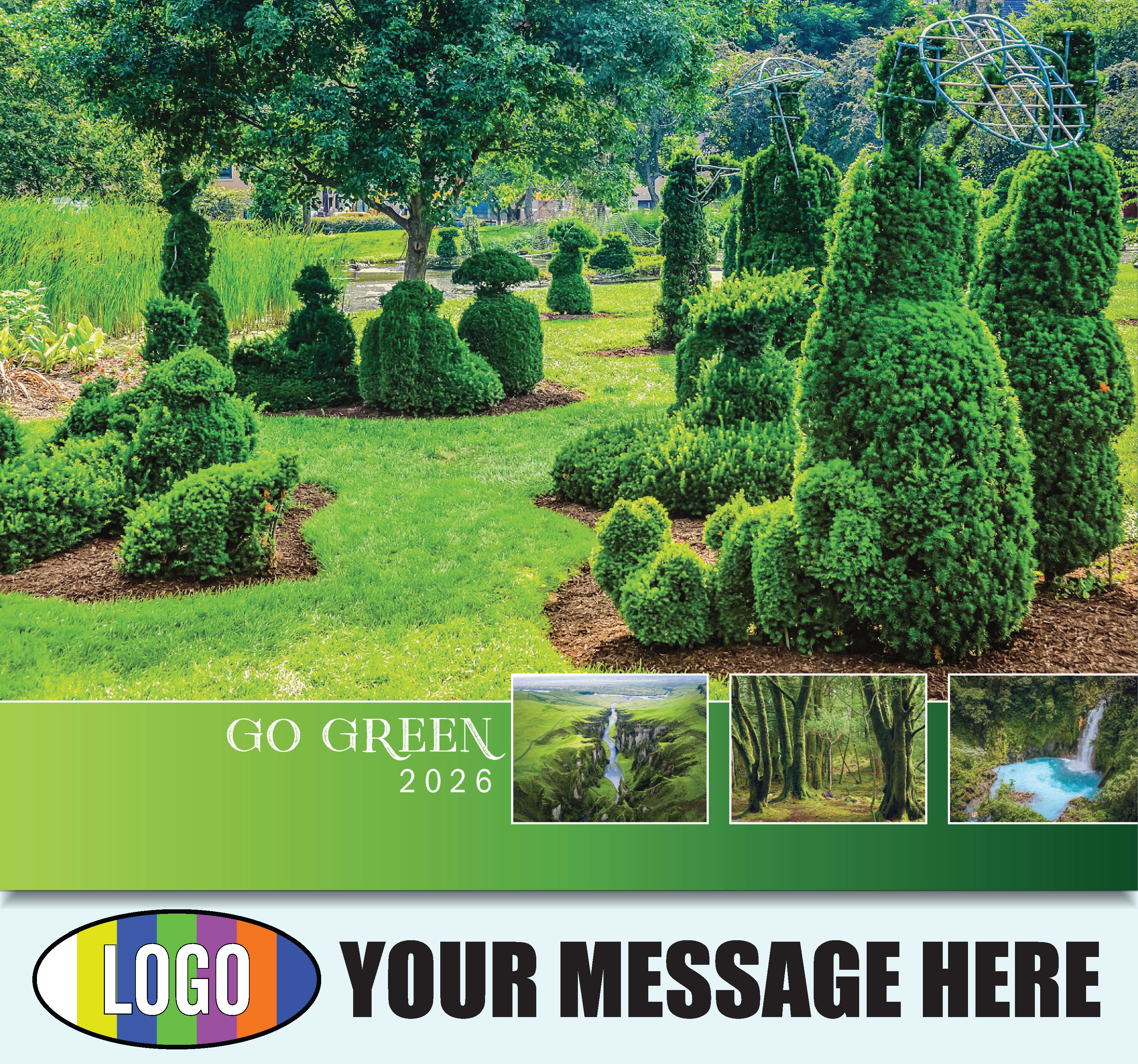 Go Green Business Promotion Calendar
