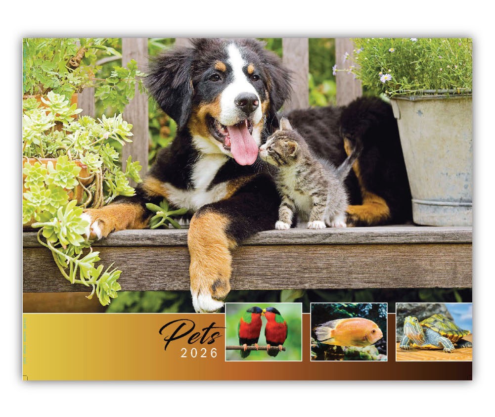 Pets Wall Calendar