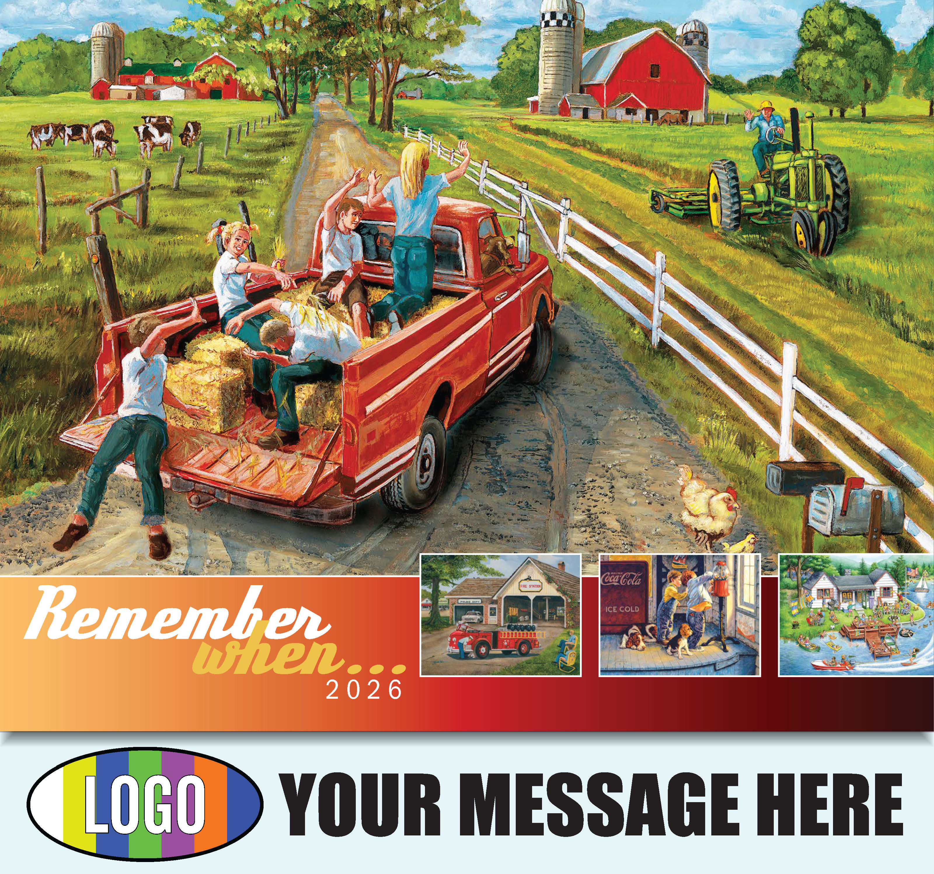 Remember When Business Promotion Calendar
