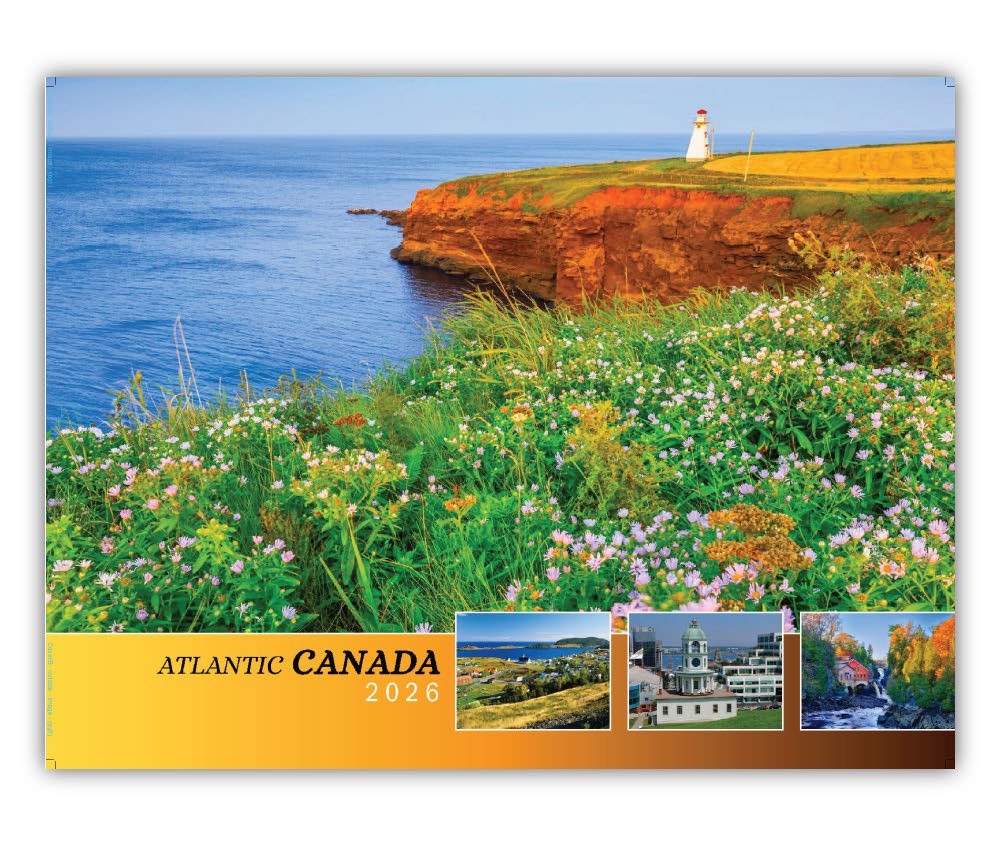 Scenes of Atlantic Canada Wall Calendar