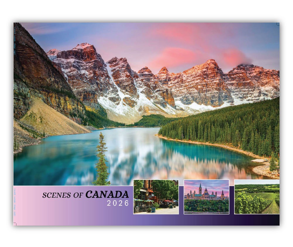 Scenes of Canada Wall Calendar