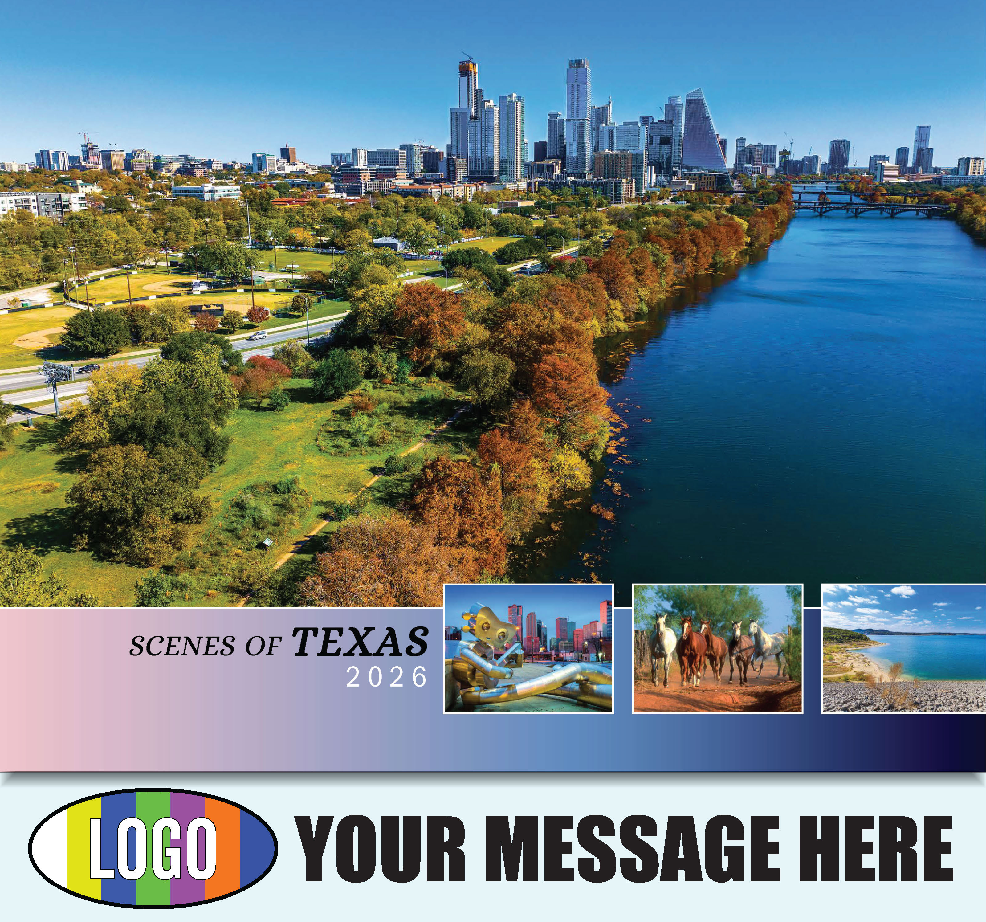 Scenes of Texas Business Promotion Calendar