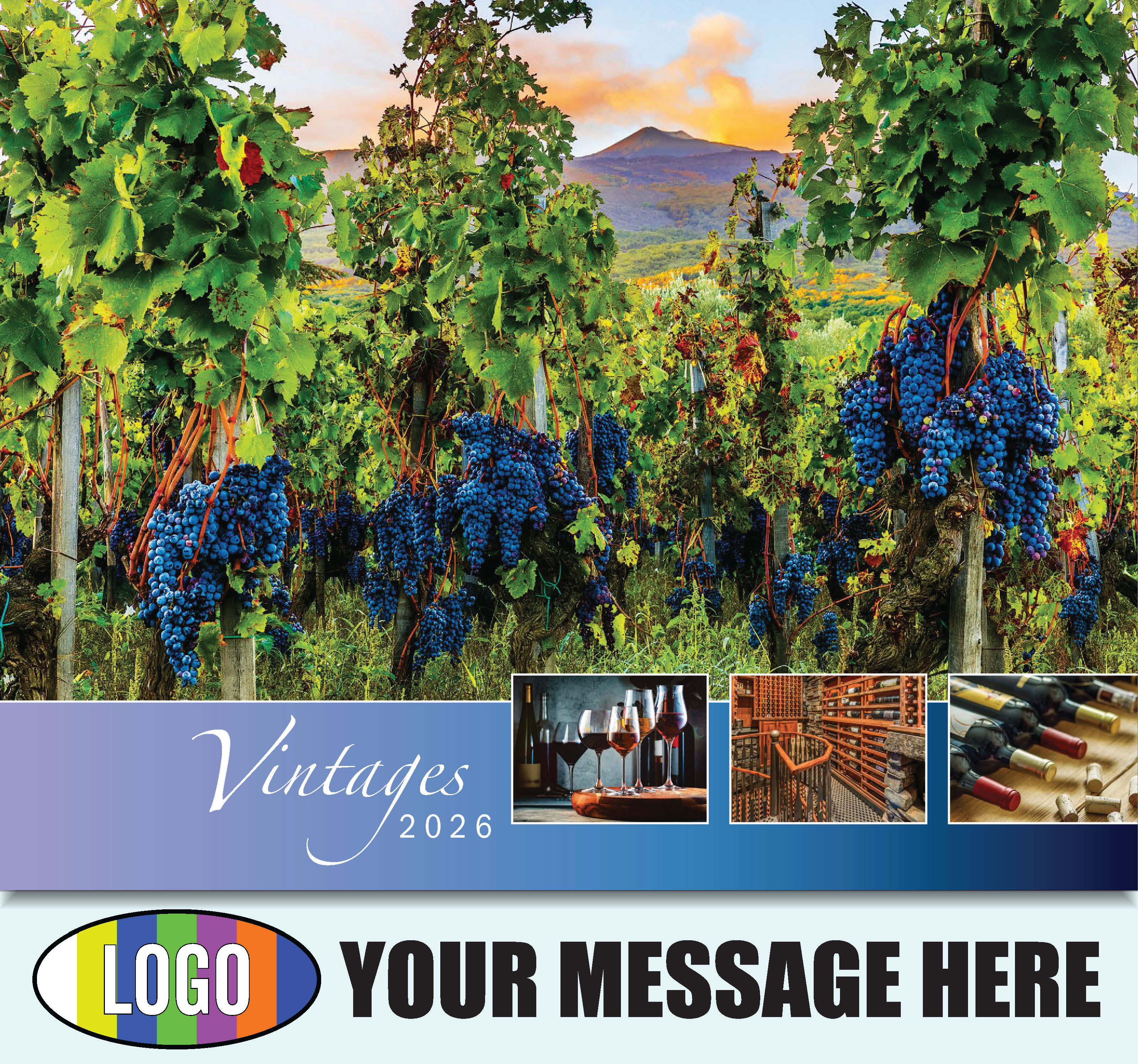 Vintages Wine Tips Business Promotion Calendar