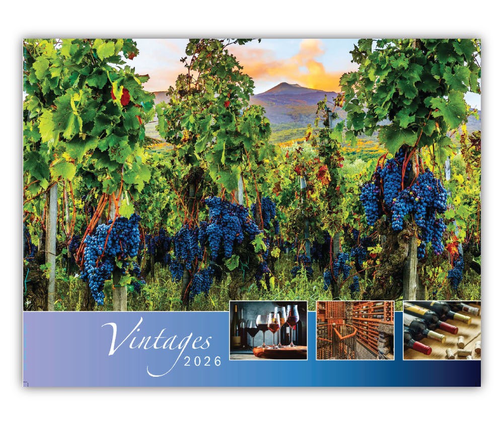 Vintages, Wine Tips Wall Calendar