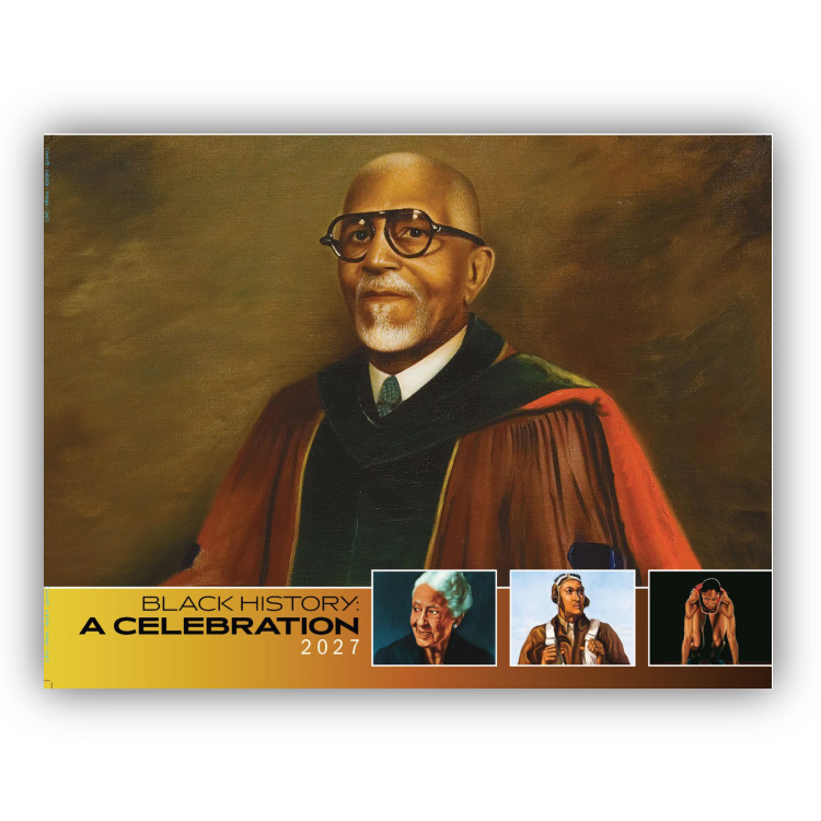 Quality Wall Calendar Gift - Black History 2025 calendar
