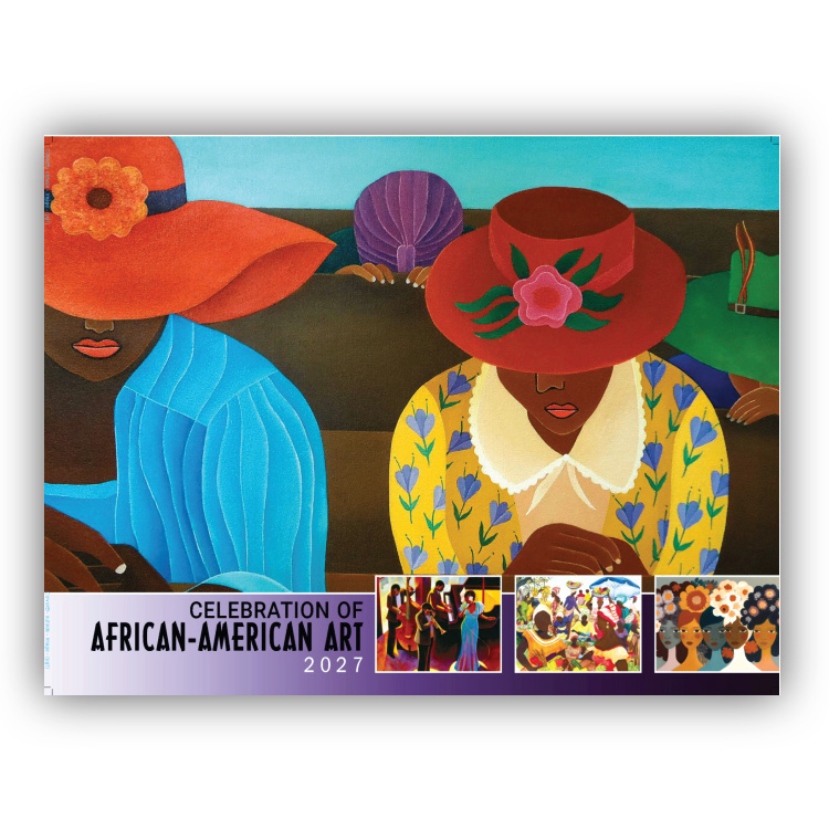 Quality Wall Calendar Gift - African American Art 2025 calendar