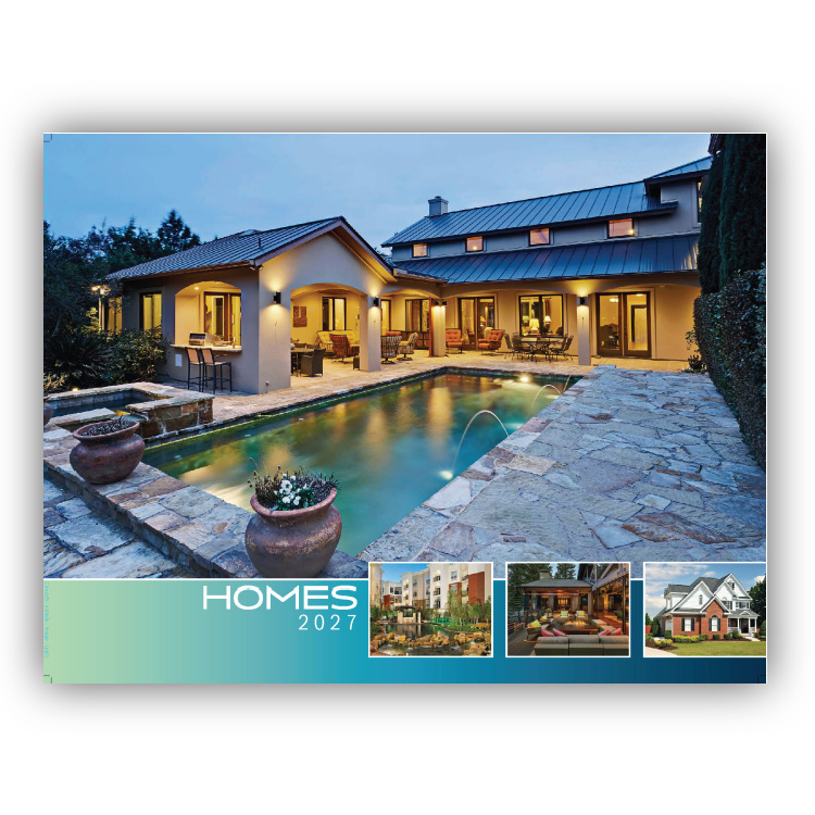 Quality Wall Calendar Gift - Luxury Homes 2025 calendar