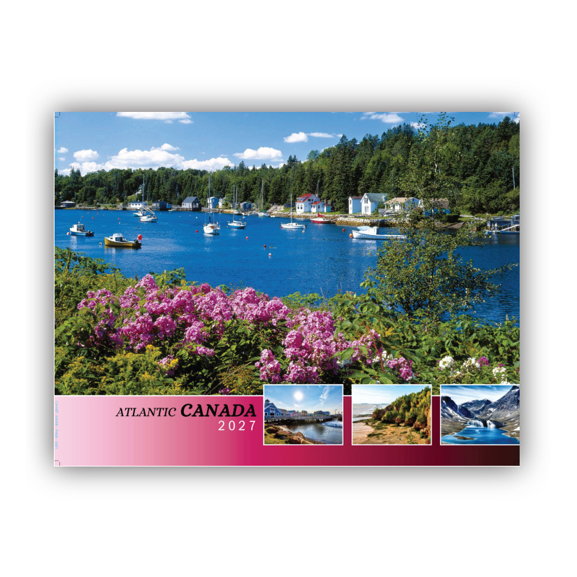 Scenes of Atlantic Canada Wall Calendar