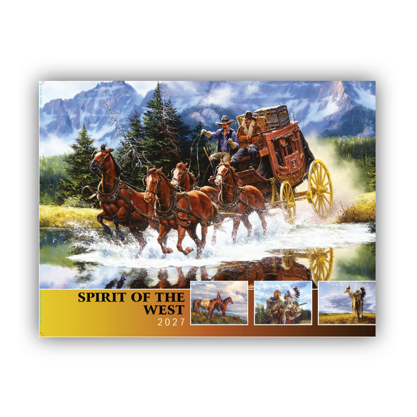 Spirit of the West Wall Calendar
