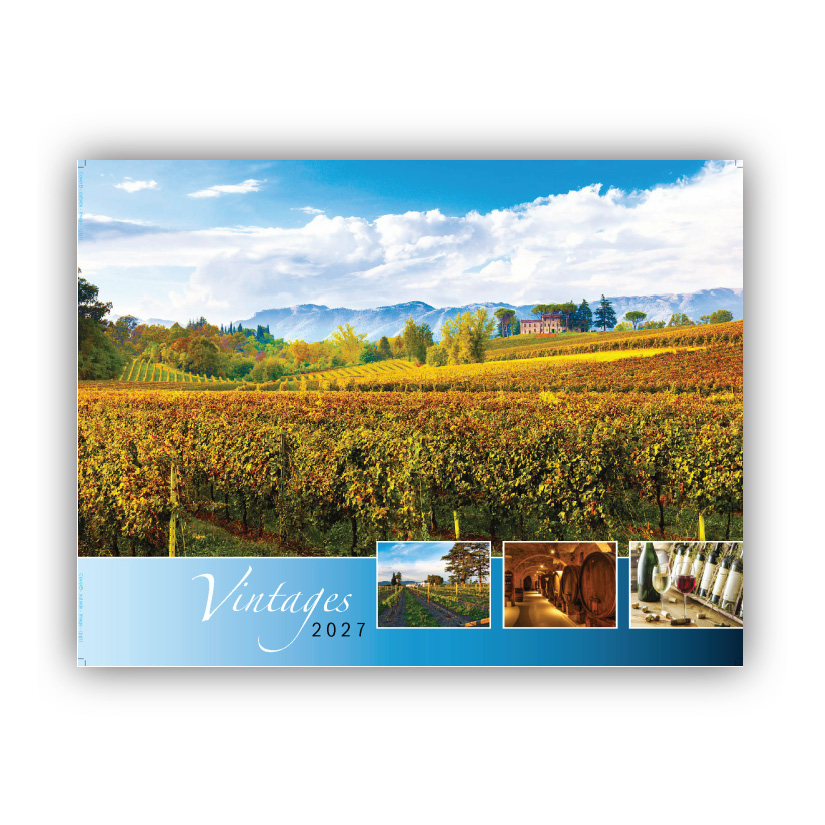 Vintages, Wine Tips Wall Calendar
