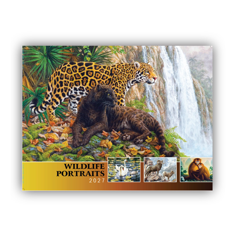 Wildlife Portraits Wall Calendar
