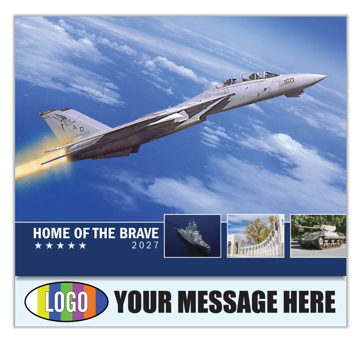 Home of the Brave Business Promotion Calendar