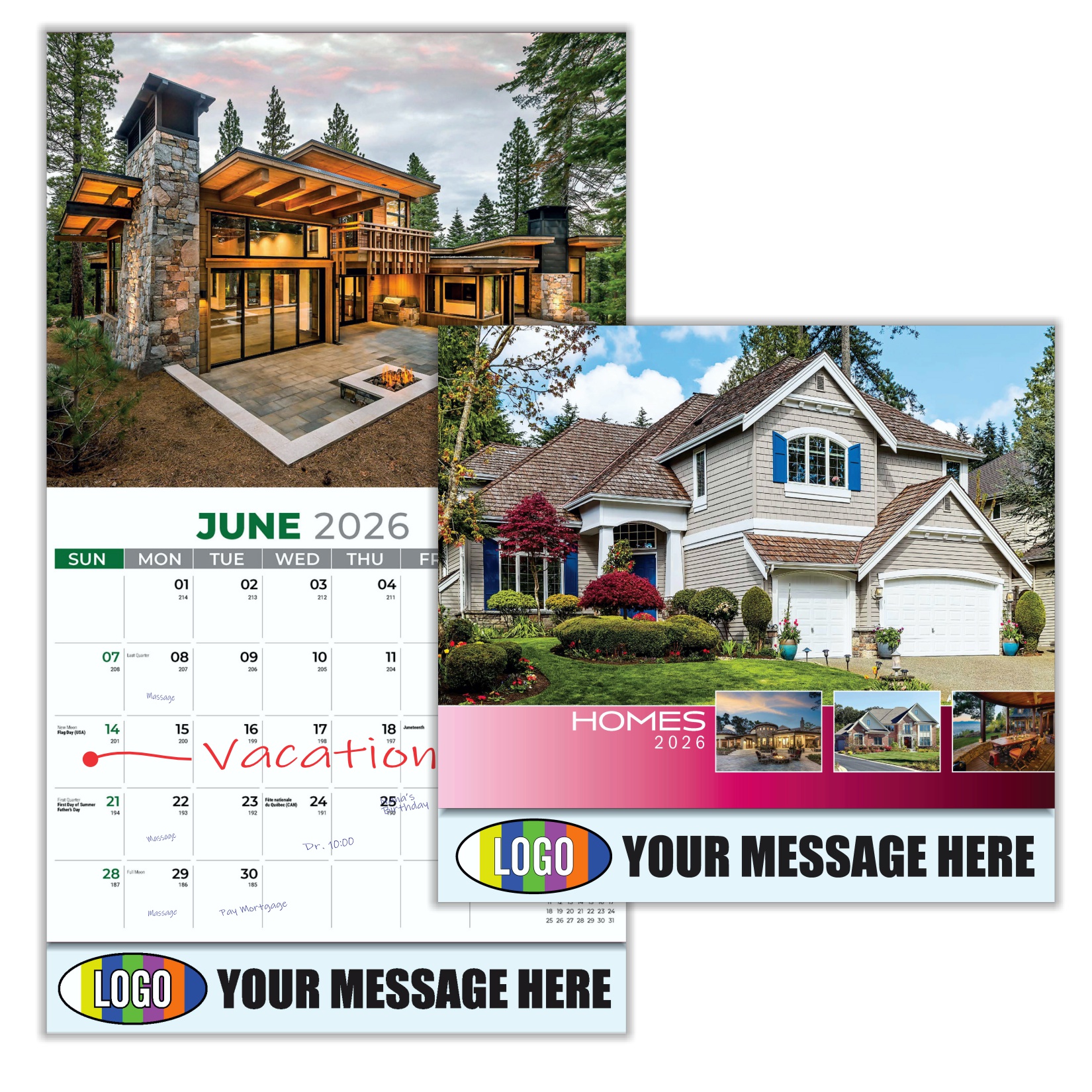 2026 Luxury Homes Business Promotional Calendar