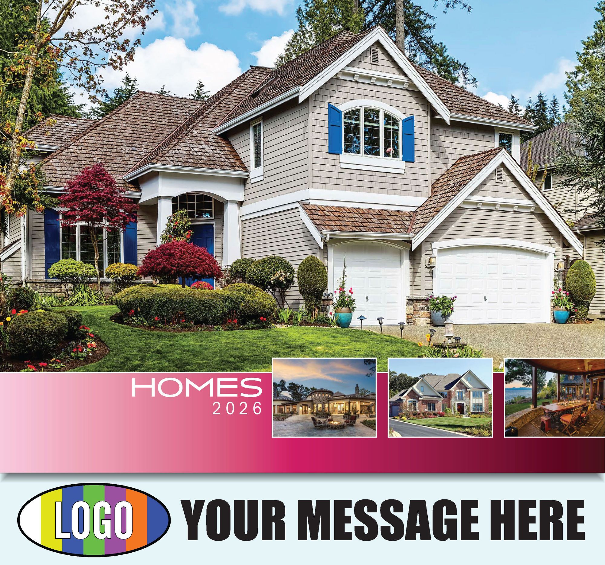 2026 Luxury Homes Business Promotional Calendar