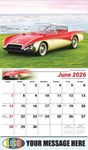 2026 GM Classic Cars Business Promotional Calendar