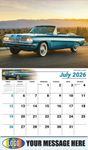 2026 GM Classic Cars Business Promotional Calendar