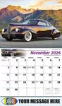 2026 GM Classic Cars Business Promotional Calendar