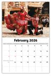2026 Beauty of Latin America wall calendar