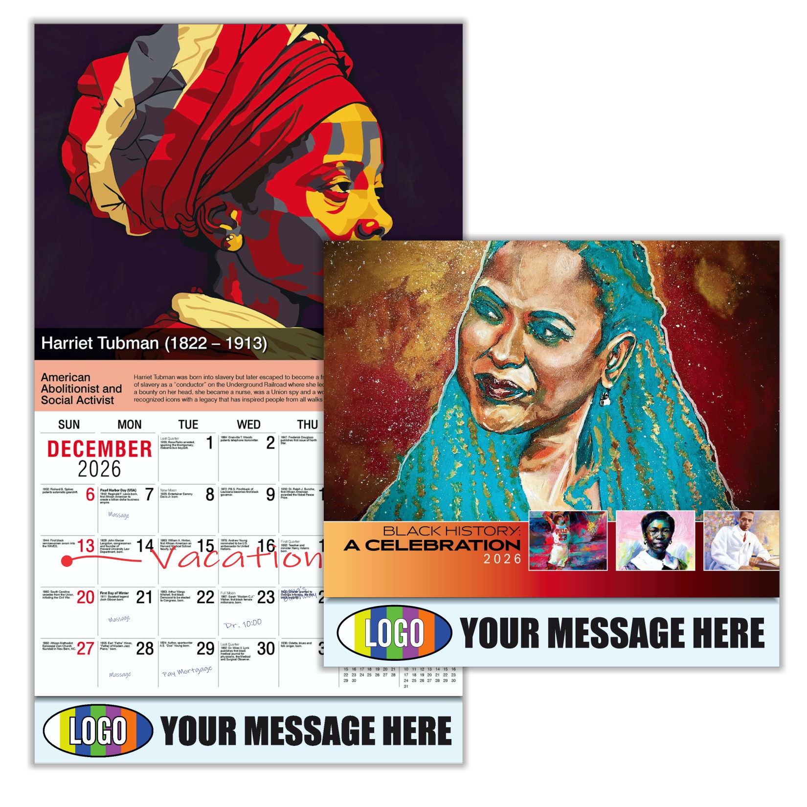 2026 Black History Business Promotional Calendar