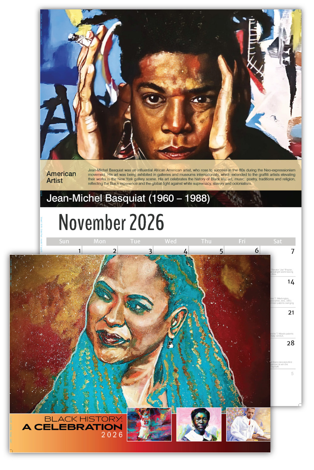 2026 Black History wall calendar