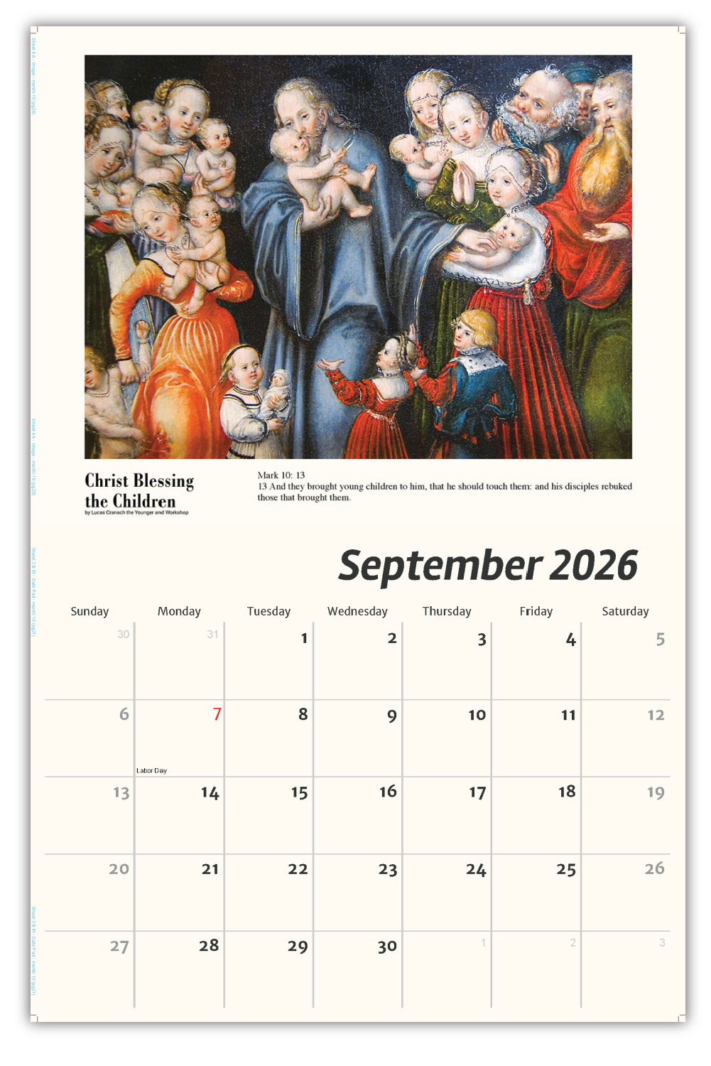 2026 Catholic Inspirations wall calendar