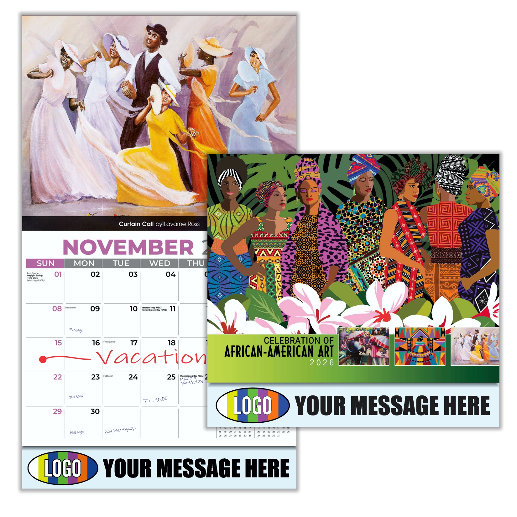 2026 Celebration of African-American Art Business Promotional Calendar