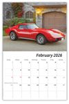 2026 Classic Cars wall calendar