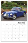 2026 Classic Cars wall calendar