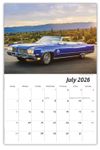 2026 Classic Cars wall calendar
