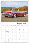 2026 Classic Cars wall calendar