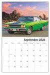 2026 Classic Cars wall calendar