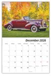 2026 Classic Cars wall calendar