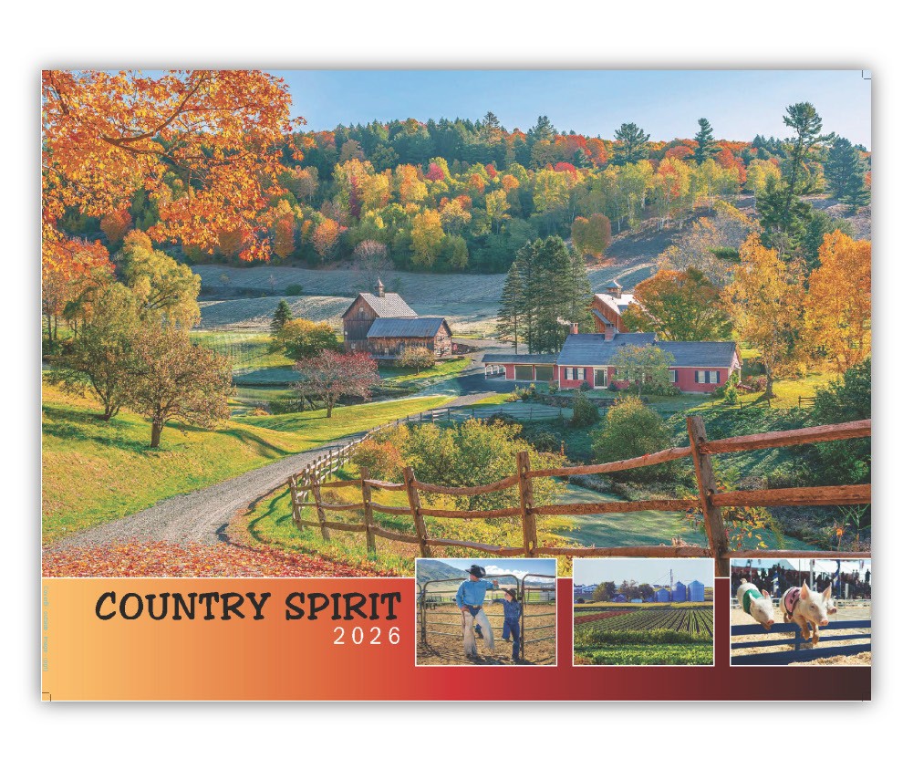 2026 Country Spirit wall Calendar