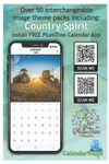 2026 Country Spirit wall Calendar