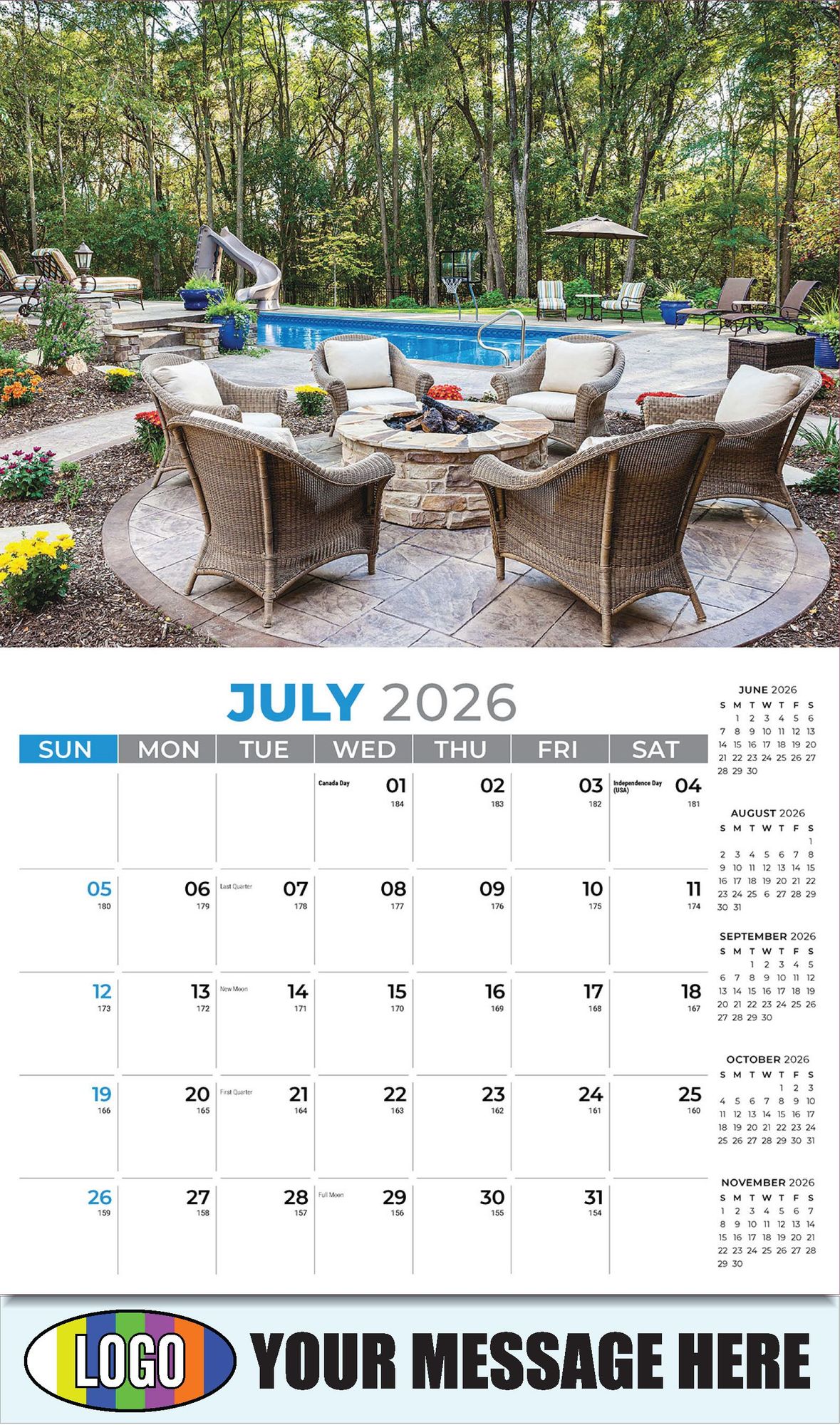 2026 Decor and Design Business Promotional Calendar