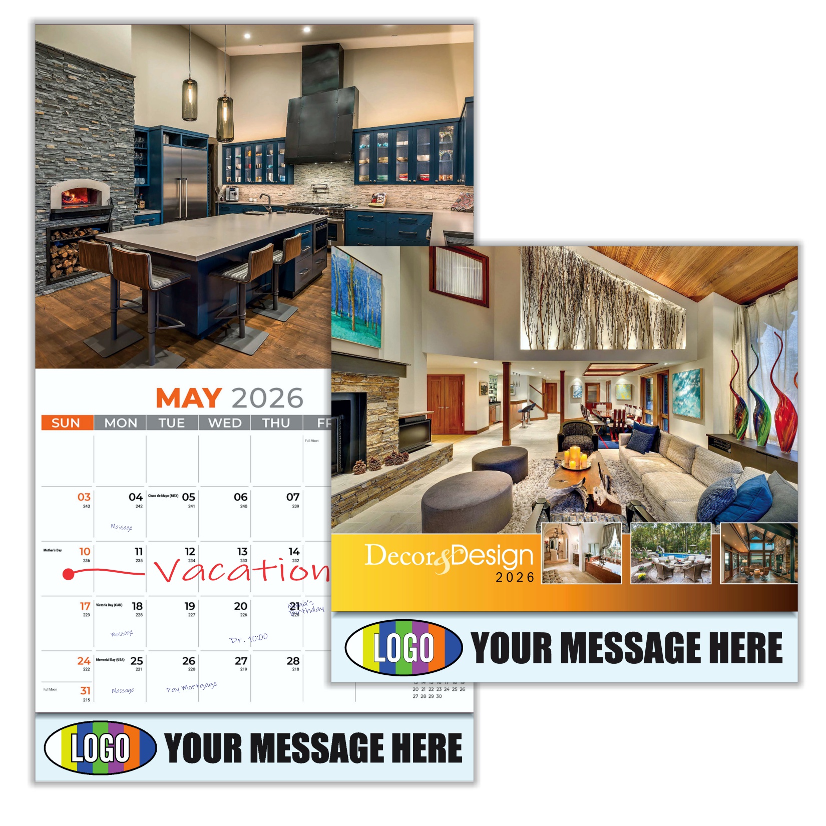 2026 Decor and Design Business Promotional Calendar