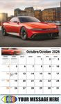 2026 Exotic Cars Bilingual Business Promotional Calendar