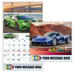 2026 Exotic Cars Bilingual Business Promotional Calendar