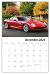 2026 Exotic Cars wall calendar