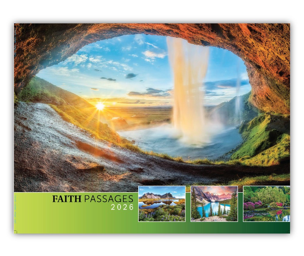 2026 Faith Passages wall calendar