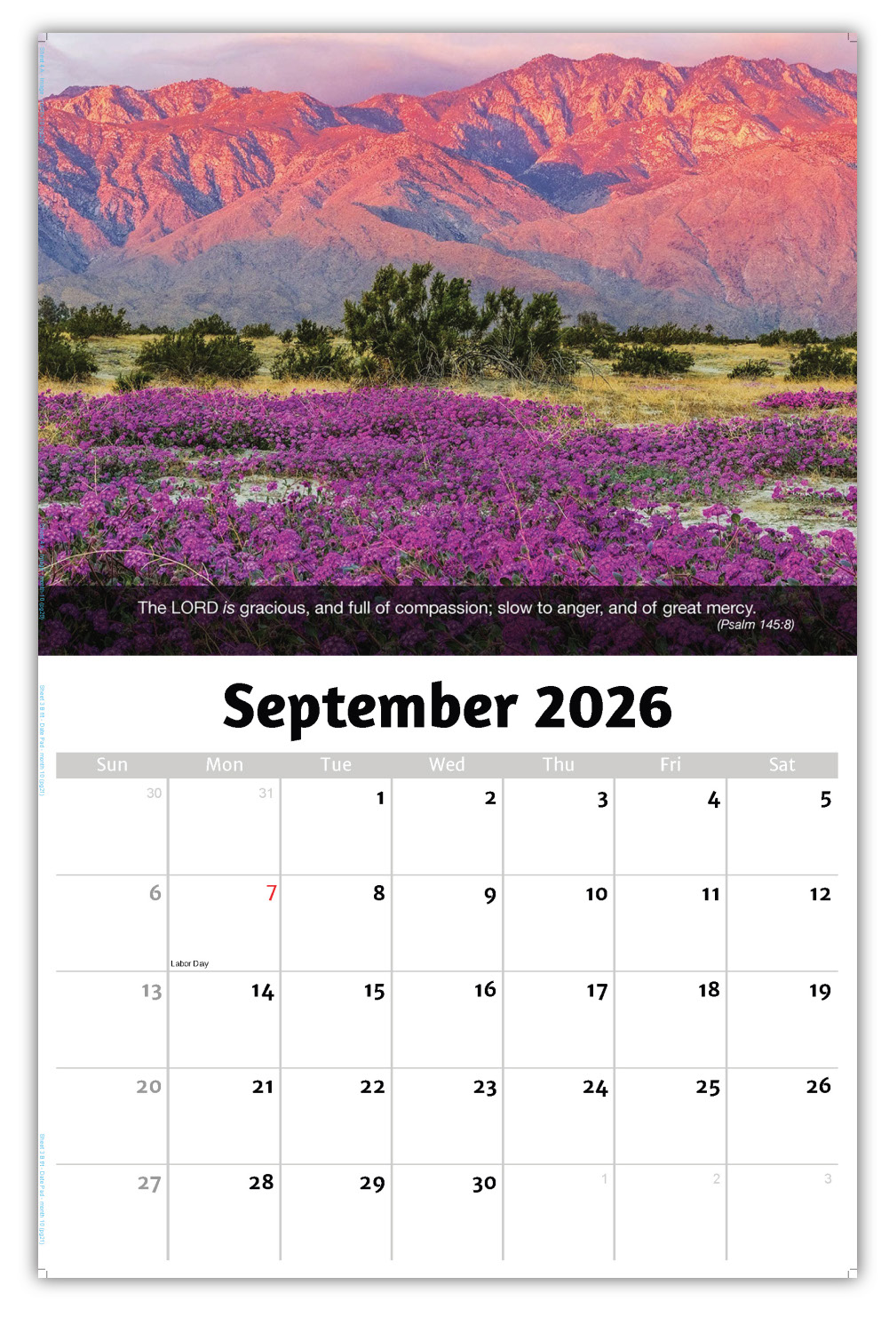 2026 Faith Passages wall calendar