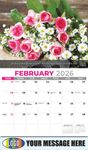 2026 Flowers and Gardens Business Promotional Calendar