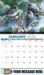 2026 Garden Birds Business Promotional Calendar